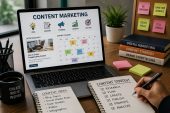 Blog planning, social media content, content calender